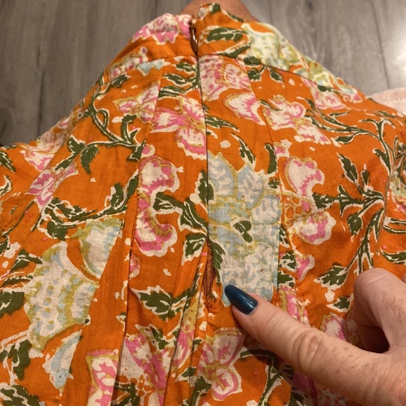 🧡GUC Free People *Final Reduction* End Of The Island Godet Mini Skirt. - Picture 8 of 9